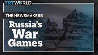 Russia's war games with China