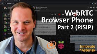 WebRTC Browser Phone with Asterisk & Raspberry Pi - Part 2 (PJSIP)