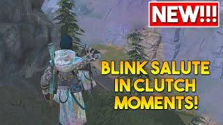 BLINK SALUTE IN CLUTCH MOMENTS | CALL OF DUTY MOBILE