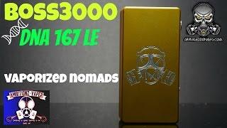 Vaporized Nomads DNA167 VN167 Limited Edition Box Mod Review | Its GOLD AF!!
