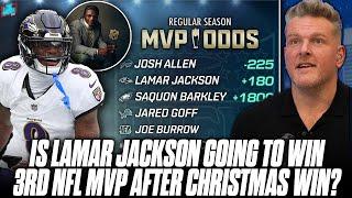 Should Lamar Jackson Win His 3rd MVP, Or Is There Someone More Deserving? | Pat McAfee Show