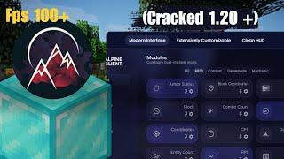 The new best *Cracked Client* For Minecraft!! || Alpine Client || Minecraft