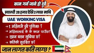 How to Apply Dubai Working Visa from Nepal? Nepal bata UAE kasari Jani? UAE Demand in Nepal.