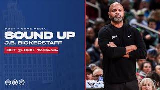 Post-Game Press Conference: J.B. Bickerstaff | Pistons @ Celtics | 12.04.24