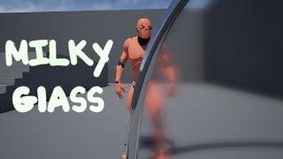 UE4 Tutorial: Milky Glass - fastest and easiest way - aka frosted glass [Unreal Engine 4.18]