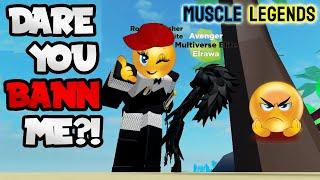 I Hate You Wifi You Kill Me! | Roblox Muscle Legends