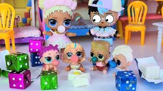 TOYS OR CHEWING GUM  COMMOTION in kindergarten LOL surprise! Funny dolls cartoons Darinelka