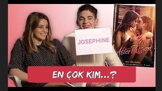 Türkçe alt yazılı Hero Fiennes Tiffin, Josephine Langford, After Türkçe