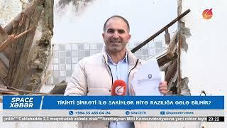 Vialon tikinti şirkəti sakinlərlə razılığa gələ bilmir