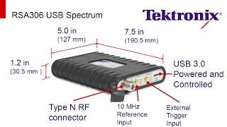 TSP #37 - Tektronix RSA306 USB Real-Time Spectrum Analyzer Review and Experiments