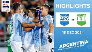 FIH Hockey Pro League 2024-25 Highlights: Argentina vs Ireland (M) | Match 2