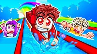 Swimming 1,851,967 Races in Roblox Swim Race!