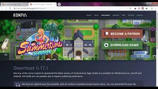 Summertime Saga v0.17.1 Hot Fix Download + Save Files (Official) Complete