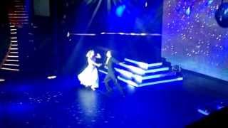 Kym Johnson & Alexander Andreev (Sasha) waltz DWTS at sea