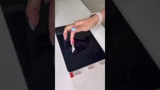 changing my iPad paperfeel screen protector  #asmr #ipad #amazon #unboxing