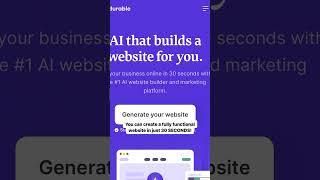 AI creates sites in 30 seconds!