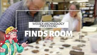 Behind the Scenes at Wessex Archaeology: The Finds Room