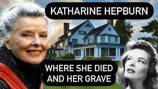 KATHARINE HEPBURN - Where She Died and Her Grave | Visiting her Home in Old Saybrook Connecticut