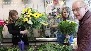 Lemon Drizzle Bouquet (Lamber de Bie Flowers)