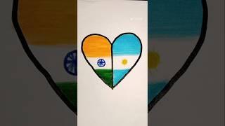 +Independence day l Republic day/#shorts #art #sketch #trend #india #diy #craft#drawing