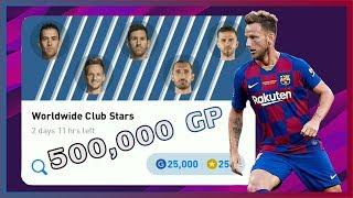 PES2020 เปิดบอลลุ้นบอลดำ 500,000 GP Box Draw Worldwide Club Stars