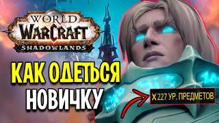 КАК ОДЕТЬСЯ НОВИЧКУ WOW на 60 УРОВНЕ! ПАТЧ 9.0.5 World of Warcraft: Shadowlands