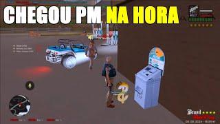 A PM TENTOU MAIS FALHOU NO BRASIL ROLEPLAY - GTA SAMP ANDROID E PC