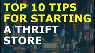 How to Start a Thrift Store Business | Free Thrift Store Business Plan Template Included