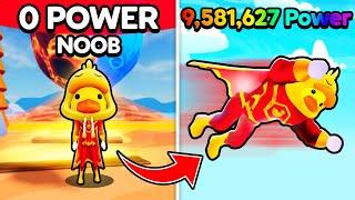 I Went From NOOB to SUPERHUMAN in Roblox Superhero Simulator!
