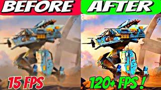 These 10 Secrets Reduce Lags & Improve Performance Of War Robots !