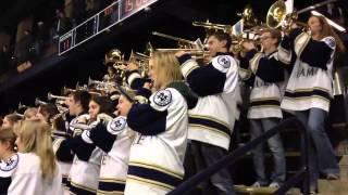 Notre Dame Hockey vs West Michigan - Band