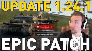 Update 1.24.1 is MASSIVE - World of Tanks