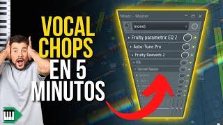 Como hacer VOCAL CHOPS para REGGAETON en 5 MINUTOS