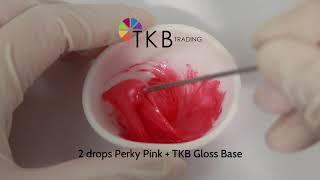 Perky Pink Lip Liquid + TKB Gloss Base