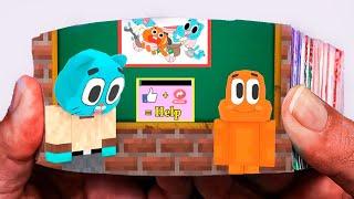 Help Gumball match the picture! (The Amazing World of Gumball) | Flipbook