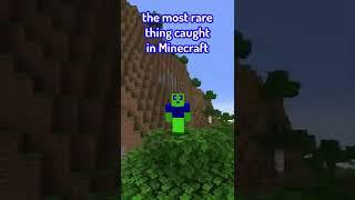 The RAREST Thing Caught In Minecraft…  #minecraft