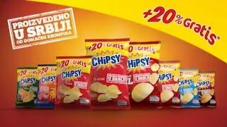 Chipsy 20% gratis TVC