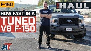 How Fast Is A Tuned Bolt On V8 F150? | Coyote Powered F150 Takes on the Strip & Dyno - The Haul