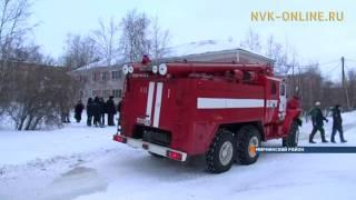 Последствия пожара в городском коллекторе Мирного