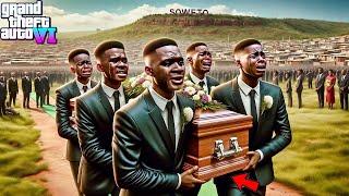 Franklin's African Cousin Funeral In Soweto South Africa-GTA 5 Real Life Mod Remastered Season 1