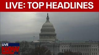 LIVE: Government shutdown,  Luigi Mangione latest, Drone warnings, Amazon strikes, Middle East news