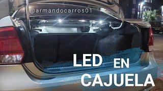 Como poner luz led en cajuela distribuida por todo el maletero de un carro VW Vento | Armando Carros