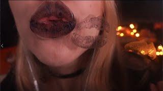 ASMR KISSING YOUR SCREEN (BLACK LIPSTICK EDITION) ~