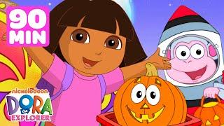 Trick or Treat with Dora the Explorer and Boots!   90 Minutes | Dora & Friends