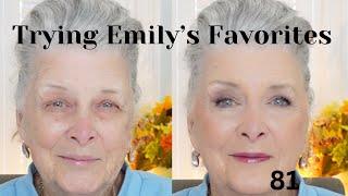 I Tried EMILY NOEL'S Rimmel Top 10 on My 81yr Old Face 