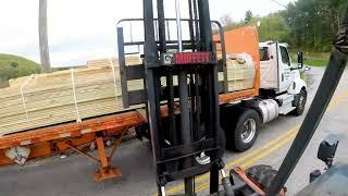 Lumber So heavy its tipping my forklift!