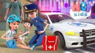 Voiture De Police chanson  Comptines pour bébé | HeyKids Français