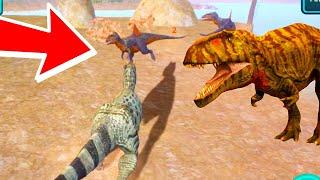 ALLOSAURUS vs GIGA & 2 CONCAVENATOR! The Cursed Isle