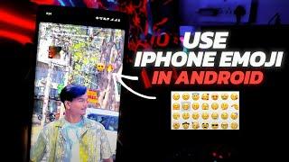 how to use iphone emojis on android instagram | ios emojis on android 2024