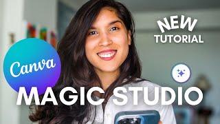 How To Use Canva Magic Studio - New Tutorial